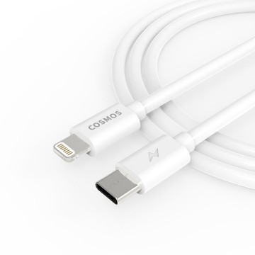 COSMOS USB-C oplader Lightning kabel 2m
