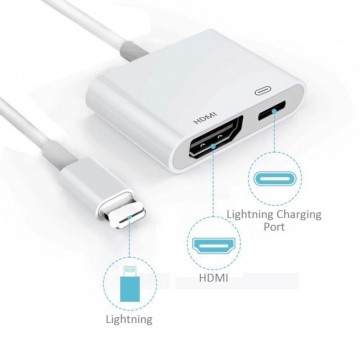 Lightning HDMI TV adapter