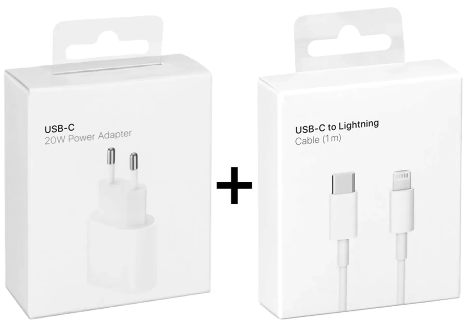 Apple iPhone 20W oplader USBC + 1m Kabel Bundel Apple Retailpack - iPhone Oplader kabels - Kabelvooriphone.nl De beste iPhone Opladers + verzending