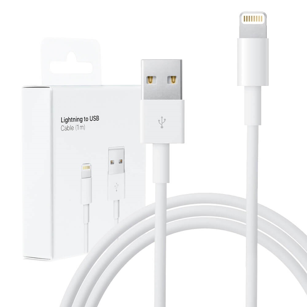 pad olie drempel Apple USB naar Lightning kabel 1m - Origineel Apple Retailpack - iPhone  Oplader kabels - Kabelvooriphone.nl De beste iPhone Opladers + Gratis  verzending