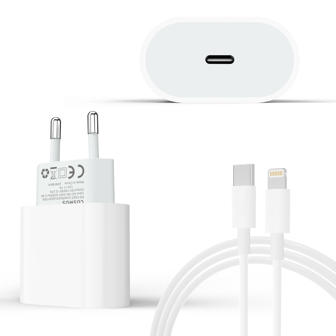 Weglaten invoegen pizza 2 Meter iPhone oplader + 20W USB-C Adapter Stekker Sneloplader - iPhone  Oplader kabels - Kabelvooriphone.nl De beste iPhone Opladers + Gratis  verzending